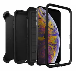 Чохол протиударний із кліпсою OtterBox Defender Pro 77-60717 для iPhone XS Max (6.5") Black - мініатюра 2