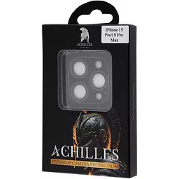 Захисне скло на камеру Achilles для Apple iPhone 15 Pro/15 Pro Max Dark Blue [95498] - мініатюра 2