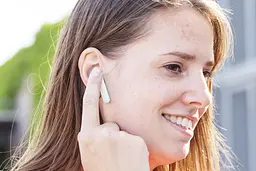 Навушники Trust Primo Touch True Wireless Mic White (23783_Trust) - мініатюра 2