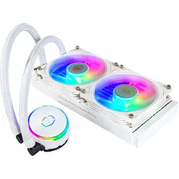 Система рідинного охолодження CoolerMaster MasterLiquid PL240 Flux White Edition (MLY-D24M-A23PZ-RW) - мініатюра 3