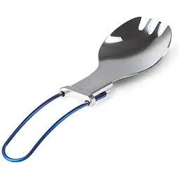 Ложко-виделка GSI Outdoors Glacier Folding Spork Blue (1099-61102)