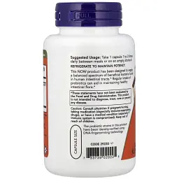 Вітамінно-мінеральний комплекс Now Foods Probyotycheskyy kompleks, 4x6 Acidophilus, 120 vegetaryanskykh k (NF2922) - мініатюра 3