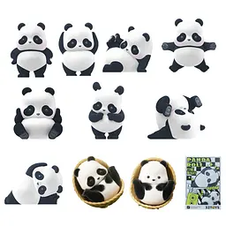 Колекційна фігурка-сюрприз із аксесуарами 52Toys Panda Roll 2 серія (123931) - мініатюра 3