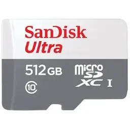 Карта пам'яті SanDisk 512GB microSDXC class 10 UHS-I Ultra (SDSQUNR-512G-GN3MN)