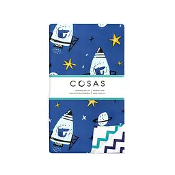 Дитяча постіль Cosas Blue Space без простирадла 110х140 см (LupariSpace_140_2) - мініатюра 5