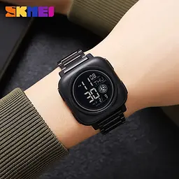 Годинник чоловічий наручний спортивний Skmei 2131 (Чорний) - мініатюра 7
