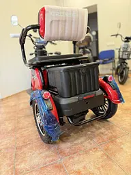 Електроскутер Триколісний Crosser TR1 Pro (1500W, 76.8V, 30Ah) Червоний - мініатюра 13