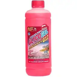 Антифриз концентрат Bio Line Poland Glycogel G12 -80°C 1 л червоний