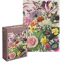 Пазли тришарові Interdruk Flowers 1, 2000 шт. (385017) - мініатюра 2