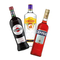 Коктейль Negroni (набір інгредієнтів) х33 на основі Martini - мініатюра 2