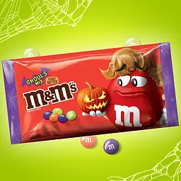 Драже M&m's Halloween Goul's Mix Peanut Butter 260.8 g - мініатюра 4