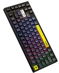 Клавіатура Onikuma ігрова бездротова G-78 для ПК та ігор з RGB підсвіткою геймерська Bluetooth та USB 2.4GHz чорний - мініатюра 2