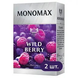 Набір чорного чаю Monomax Wild Berry 160 г (2 шт. х 80 г) - мініатюра 2