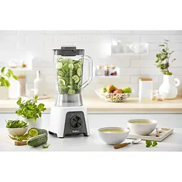 Блендер стаціонарний Tefal Blendeo Plus Mixer 450 Вт чаша 1500 мл білий (BL2C0130) - мініатюра 6