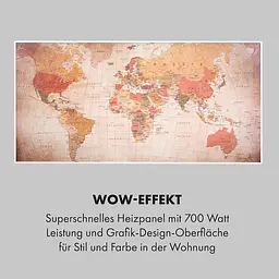 Інфрачервоний обігрівач Klarstein Wonderwall Air Art Smart (10035128) - мініатюра 4
