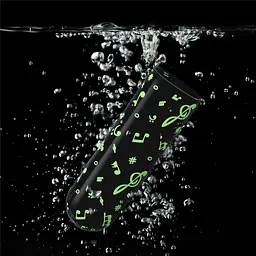 Вібратор для клітора Lovetoy Music Massager Glow In The Dark 8.5 см чорний - мініатюра 13