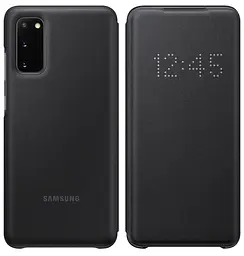 Чохол-книжка Official LED Wallet View Cover EF-NG980PBEGRU для Samsung Galaxy S20 (6.2") Чорний