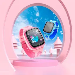 Дитячий смарт-годинник Hoco Y100 Children Watch With Call Function Pink - мініатюра 3