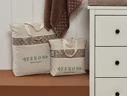 Набір махрових турецьких рушників Zeron 50х90 3 штуки + 70х140 3 штуки Microcotton Baklava Desen - мініатюра 5