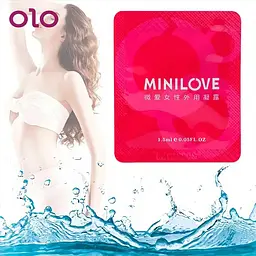 Збуджуючий зволожуючий гель MiniLove 1.5 мл без запаху для жінок - мініатюра 3