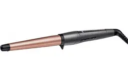 Плойка Remington Keratin Protect, конусна, 48Вт, темп.режимів-5, D-19-28mm, 150-210С, кераміка, сріблястий - мініатюра 4