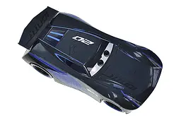 Іграшкова машинка гоночна з мультфільму Cars Jackson Storm світлозвукові ефекти 17616-42DD в коробці р.19х10х6см - мініатюра 4