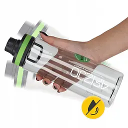 Пляшка для води 4FIZJO спортивна 850 мл Green (P-5905973403801) - мініатюра 5