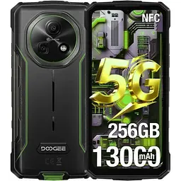 Смартфон Doogee Fire 7 4/256Gb Forest Green Global NFC