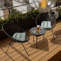 Комплект садових меблів 4Points Capri-2 круглий стіл ⌀50см - мініатюра 12
