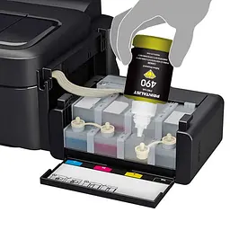 Чорнило PRINTALIST GI-490 для Canon G1400/G2400/G3400 140г Yellow водорозчинне (PL490Y) - мініатюра 4