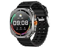 Смарт-годинник W&O X15 Max Amoled Black (WOX15MBL)