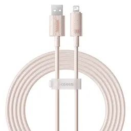Кабель Baseus Habitat Series Fast Charging Cable USB to Lightning 2.4A 2m P10360200421-01 Pink