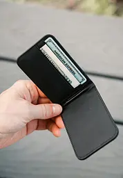 Чохол для карт UAG магнітний з підставкою, Metropolis Wallet PU, Black teh0019500 - мініатюра 9