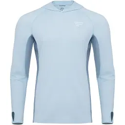 Реглан Favorite Hooded Jersey Basic XL Sun protect Light blue