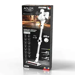 Ручний пилосос Adler AD 7060 white - мініатюра 10