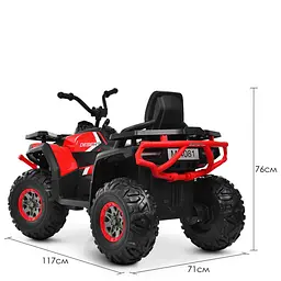 Дитячий електромобіль Квадроцикл Bambi Racer M 4081EBLR-2-3 до 50 кг - мініатюра 3