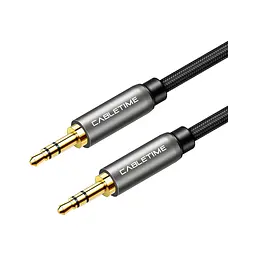 Кабель мультимедійний 3.5mm M to 3.5mm M 1.8m Cabletime (CA915262) - мініатюра 2