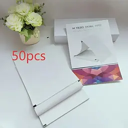 Термопапір A4 для термопринтера папір 210х297мм A4 Folder Thermal Paper UKC 50 аркушів