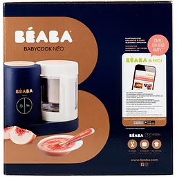 Пароварка-блендер Beaba Babycook Neo Night Blue (912772) - мініатюра 6