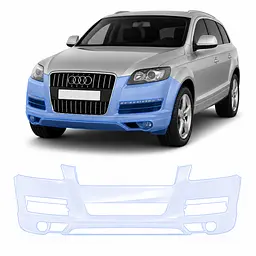 Антигравійна захисна бронеплівка за лекалами для Audi Q7 4L 2005-2015 - передній бампер