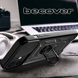 Панель BeCover Military для Apple iPhone 12 Black (709951) - мініатюра 3