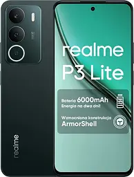 Смартфон REALME P3 Lite 8/256GB Global NFC Green - мініатюра 2