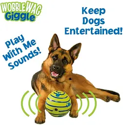 Інтерактивна іграшка-м'яч для собак Wobble Wag Giggle Ball - мініатюра 8