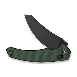Ніж складаний туристичний Civivi Sixgill, (8.7 см) Nitro-V / Micarta темно-зелений - мініатюра 3
