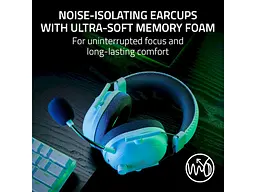 Навушники з мікрофоном Razer Blackshark V2 HyperSpeed Wireless White (RZ04-04960200-R3M1) - мініатюра 8
