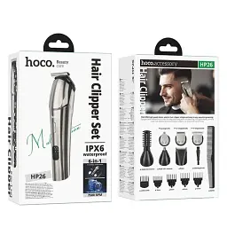 Машинка для стрижки HOCO HP26 Metal Gray 6942007672771 - мініатюра 2