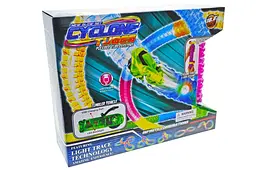Дитячий гоночний автотрек гнучкий трубопровідний Cyclone Tubes 6688-69 у коробці р.32,5х10х26см