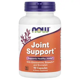 Глюкозамін і хондроїтін Joint Support 90 капсул NOW vit0006116