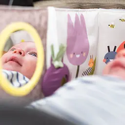 Розвиваюча книжка-розкладачка Taf Toys колеції Садочок у місті - Зайчики (13065) - мініатюра 4