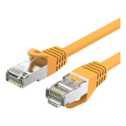 Патч-корд Vention 0.5 м, RJ-45 Cat. 6a S/FTP жовтий (VPC6SSTP-Y050)